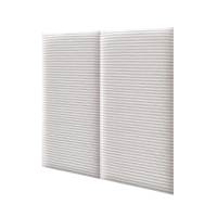 DHOME Cabecero Tapizado Terciopelo Liso Ecológica Antimanchas Diseño Modular Vertical Autoadhesivo Cabezal Cama Altura 135cm - details 4