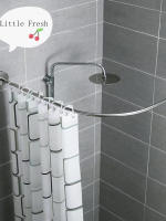 Cortina De Ducha PEVA 80x180cm Partition De Baño Cortina De Ducha Gruesa Impermeable Y Antimoho Separación Seco-Húmedo - details 2