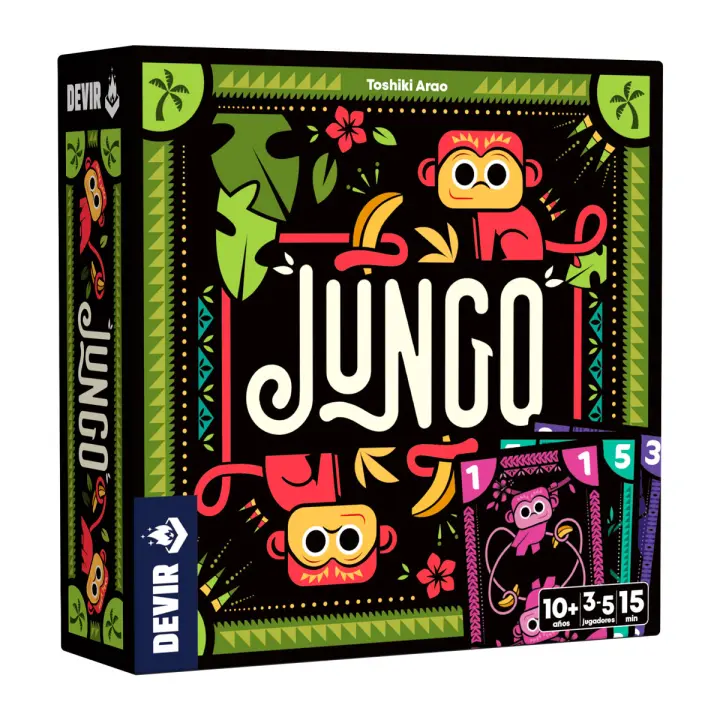 Jungo (Devir) - Juego de Mesa de Cartas Fácil y Divertido - 1