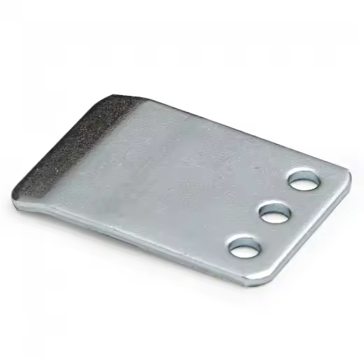 Soporte Ala Pletina Curva 30x42 Zincado - Herrajes para Muebles - 1