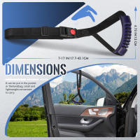 Manija De Coche Para Ancianos Asistente De Mano Multifuncional Manija De Puerta De Coche Cierre De Puerta Para Personas Mayores Y Discapacitadas Material ABS Plástico Y Aleación De Aluminio - details 4
