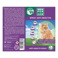 Menforsan Spray Ati Insectos para gatos 250ml - con margosa, geraniol y lavandino - Repelente de Insectos en Gatos - Insectifugo - details 1