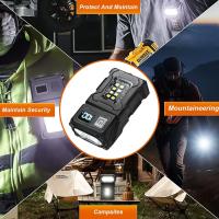 Linterna LED Recargable Mini USB Portátil Con Imán En La Punta Y Luz COB Para Emergencias Y Camping Super Brillante Y Impermeable - details 9