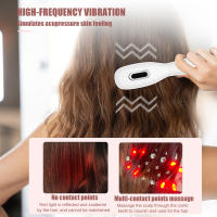 Nuevo aplicador de medicina para el cuero cabelludo, peine para el cuidado del cabello con microcorriente EMS, guía de luz de color, peine de masaje con medicina líquida - details 3