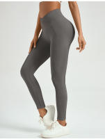 Pantalones De Yoga De Cintura Alta Para Mujer Sportwear Transpirable Leggings De Gimnasio Levantamiento De Glúteos Tights Deportivos - details 15