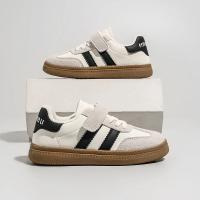 Zapatillas Casuales Para Niños Y Niñas Negras Con Suela Suave Antideslizante Alemanas Para Entrenamiento Unisex Cuero PU Todas Las Estaciones Rojo Moda Otoño Invierno Zapatos Bebé Niños - details 7