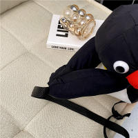 Mochila De Peluche Divertida Y Bonita De Pingüino Para Niños Mochila De Hombro Miniatura Estilo Casual Material Nylon - details 6