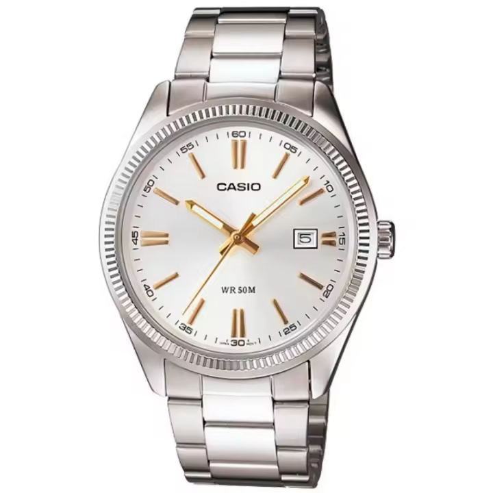 Reloj De Pulsera Casio Mtp-1302d-7a2 Para Hombre Analogico 50m - 1