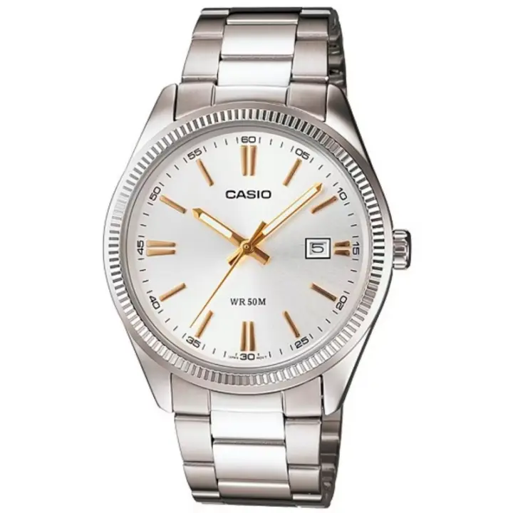 Reloj De Pulsera Casio Mtp-1302d-7a2 Para Hombre Analogico 50m - 1