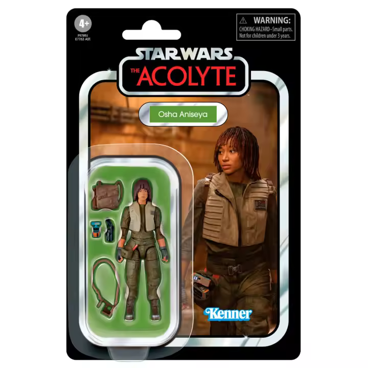 Figura Osha Aniseya The Acolyte Star Wars 9,5cmFigura  Coleccionable - Idea de Regalo- Mercancia Oficial - Juguetes para Niños y Adultos - Movies Fans - Muñeco para Coleccionistas y Exposición - 1