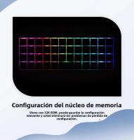Teclado Mecánico RGB CSTC40 40% Con Software VIAL Hot Swappable Y Firmware De Macro Tipo C Planck Para Escritorio Y Laptop - details 13