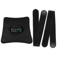 Cinturón de terapia de luz roja LED, multifuncional, con compresas calientes infrarrojas lejanas y almohadillas de masaje para hombros y rodillas. - details 14