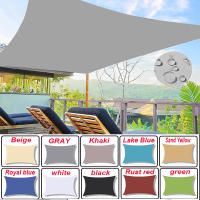 Sail De Sombra Impermeable Para Jardín Canopy De Tela De Lona Para Terraza Coche Awning Rectangular Piscina Refugio De Sol Sombreador - details 0
