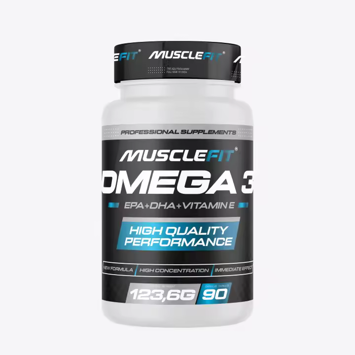 Omega 3 - MuscleFit│90 cápsulas│MUSCLECULT│Vitaminas y Minerales - 1
