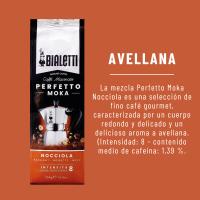Bialetti Café Molido Italiano - Perfetto Moka: Clásico, Intenso, Vainilla, Avellana, Chocolate, Descafeinado y Delicato -  6 paquetes de 250 gr cada uno (1,5 kg)  Café de alta calidad - details 13