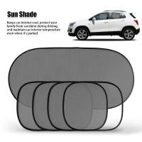 Cortina De Sol Para Coche Portátil Con Ventosa De Vidrio Cubierta De Estilo Para Automóviles Visera De Sol De 3D Fotocatalista Telas Y PVC - details 1