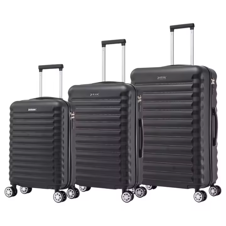 Conjunto de Maletas de Viaje Elegantes: Carcasa Ligera de ABS, Cerradura Numérica, 4 Ruedas Giratorias 360°, Asa Telescópica de Aluminio  Juego de Maletas    Set Trolley Maleta Cabina ( 6990 M001 8008 6020 D7) - 1