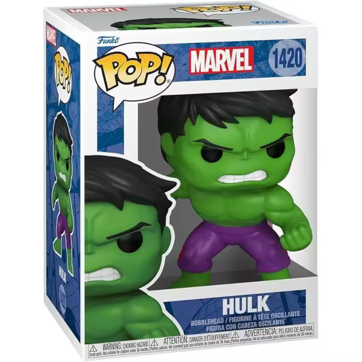 Funko Pop! Marvel: Marvel NC - Hulk - Marvel Comics - Cómics Marvel - Figura de Vinilo Coleccionable - Idea de Regalo- Mercancia Oficial - Juguetes para Niños y Adultos - Comic Books Fans - MR POPYE - 1