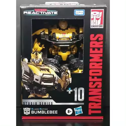 Transformers: Reactivate Studio Series DeluxeClass Figura Gamer Edition Bumblebee 11 cm - 1