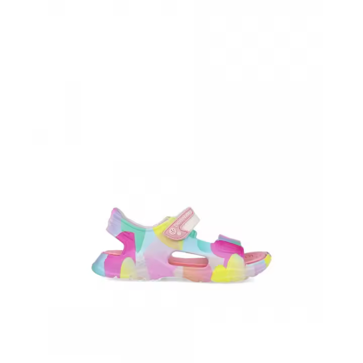 BIOMECANICS 252296-A050 Cangrejeras y chanclas niña 34532 25V SANDALIA ESTAMPADA BLANCO - 1