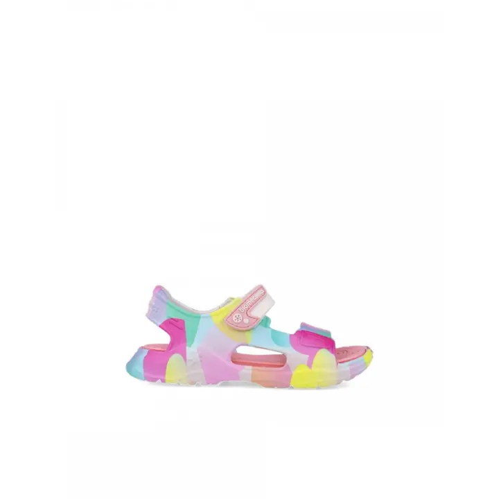 BIOMECANICS 252296-A050 Cangrejeras y chanclas niña 34532 25V SANDALIA ESTAMPADA BLANCO - 1