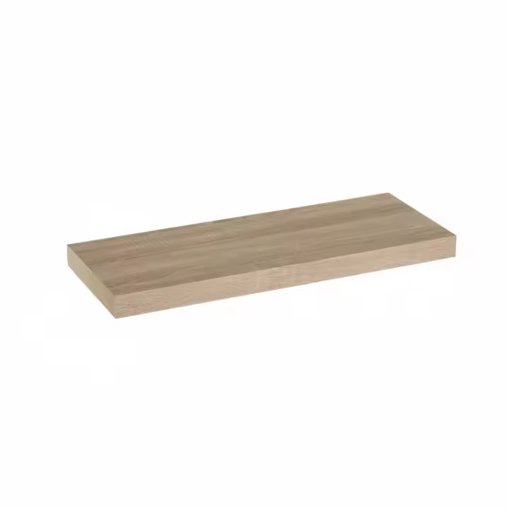 Estante Balda de Pared Flotante, Estante de Pared Madera MDF, Para Salón, Cocina y Dormitorio - 1