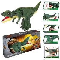 Juguete De Dinosaurio Divertido Con Sonido Za Za Y Luz 21cm/28cm Para Niños Juguetes De Swing Telescópico Mano- Operado Material ABS - details 3