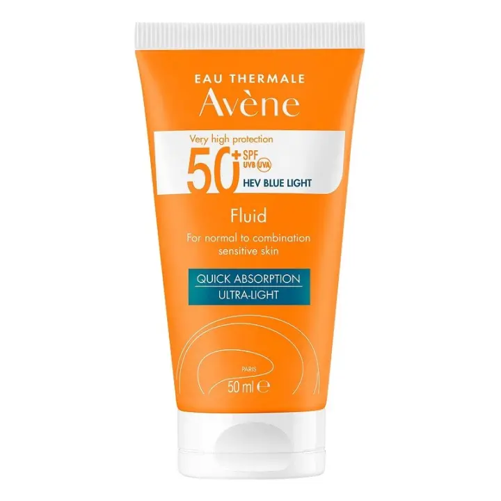 30% EXTRA 2ª Ud.AVÈNE Solar Fluido Facial Piel Sensible Normal a Mixta SPF50+ (50ml) ✅ Entrega 24/72h - 1