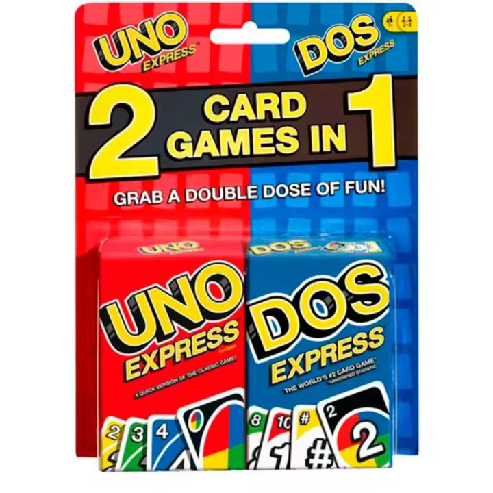 Juego Uno y Dos Express Combo Pack GVP49 UNO UNO - 1
