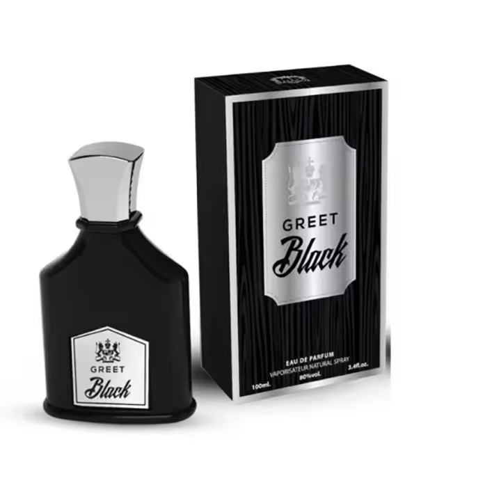 Greet Black Eau de Parfum para hombre 100ml Montage Brands Fragancia inspirada en otros perfumes Pour Homme Colonia - 1