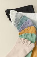 Calcetines De Mujer a Cinco Dedos 5 Pares Algodón De Alta Calidad Calcetines De Tobillo Para Yoga Y Deportes Con Dedos Separados - details 18