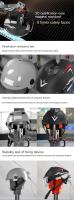 Casco De Motocicleta Estilo Retro Universal Para Hombres Y Mujeres Seguridad Y Moda Verano Ciclismo Al Aire Libre - details 0