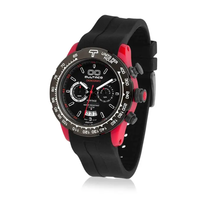 Bultaco Reloj analogico para Hombre de Miyota OS21 con Correa en Caucho H1PR43CCB1 - 1