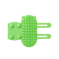 Cepillo De Masaje Para Gatos Eliminador De Pelos De Perro Rascador De Pared Esquina Herramienta De Aseo Para Gatos Y Gatitos Material De Silicona - details 5