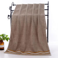 Toallas de mano suaves, de algodón, altamente absorbentes para baños, gimnasios, hoteles y spas, paquete de 3 - details 0