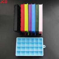 Molde Para Hielo De Silicona Cuadrado Con Tapa / Sin Tapa 24 Huecos Herramienta Auxiliar Para Alimentos Queso Gelatina Cubitos De Cocina Cocktail - details 1