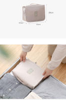 Bolsa De Cosméticos Con Gancho Para Mujer Bolso De Viaje Impermeable Organizador De Belleza Neceser De Baño Almacenamiento De Maquillaje - details 3