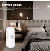 Sensor De Vibración WiFi Inteligente Tuya Para Hogar Seguro Monitor En Tiempo Real Con Control Remoto Por App Alarma De Seguridad - details 5