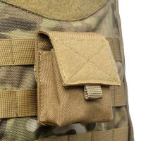 Bolsa Táctica De Pistolera Para Airsoft Con Sistema Molle Bolsa Para Linterna Y Revólver Camuflada Para Caza Y Combate Al Aire Libre - details 1