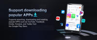 Reproductor MP3 Android 9.0 Con Bluetooth Y WiFi Pantalla De 4.0 Pulgadas 16GB+64GB Capacidad Hasta 512GB Con Altavoces Radio FM Lectura De eBooks - details 2