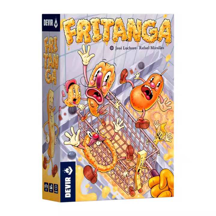 Fritanga (Devir) - Juego de Mesa de Cartas Rápido y Divertido de comida rápida y fritos - 1