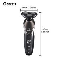 Afeitadora Eléctrica 5-en-1 Para Hombres Carga USB Afeitado De Nariz Corte De Cabello Limpieza Facial Exfoliación Accesorios Incluidos - details 4