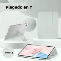 Funda De Cuero Para Tableta Samsung Galaxy Tab S11 Con Portador De Lápiz Y Soporte De Acrílico Transparente Protector Antichoque - details 13