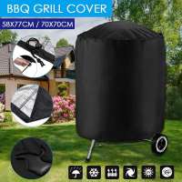 Funda para Barbacoa Impermeable,Anti-Viento/Anti-Polvo/Anti-Humedad, Resistente al Desgarro/Agua/Lluvia/Nieve/Sol, 145x61x117cm Negro - details 3
