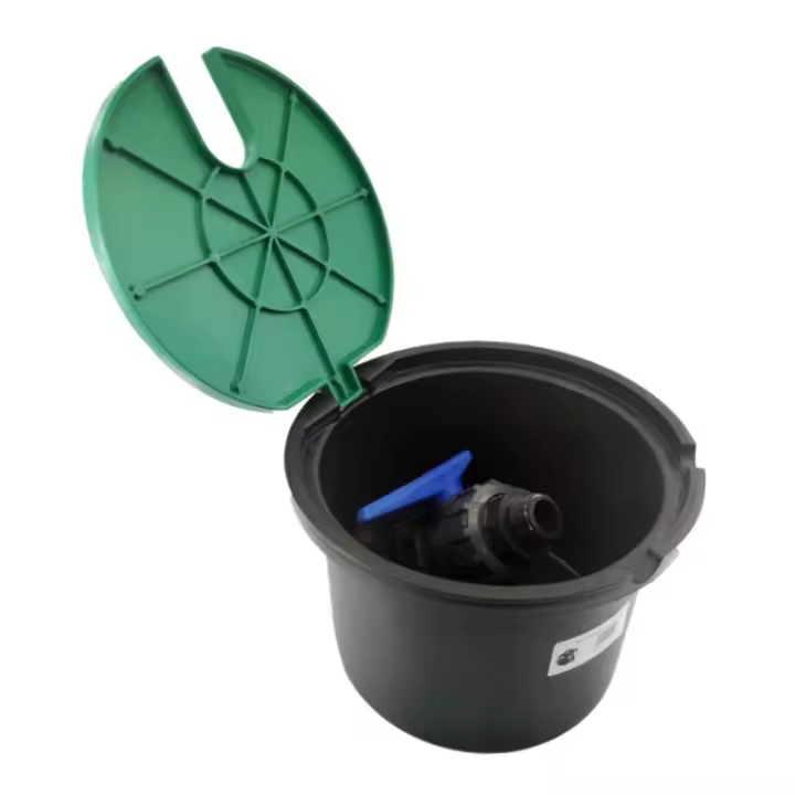 Arqueta de riego con llave PVC 3/4"     RIEGOPRO - 1
