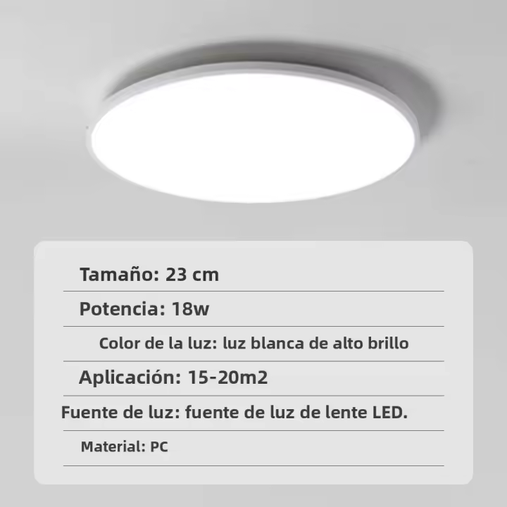 Lámpara De Techo LED Moderna 18W 27W 36W AC 220V Para Dormitorio Y Sala De Estar Iluminación Energía Ahorro Panel LED Interior - 1