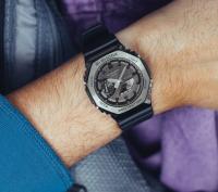 reloj deportivo hombre Casio G-Shock GM-2100BB-1A 200m WR Hora Mundial 5 alarmas diarias resistente a los golpes - details 1