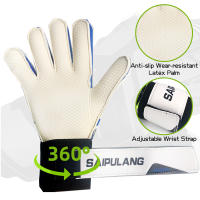 Guantes De Portero De Fútbol Para Niños Y Adultos Tamaños 7/8/9 Antideslizantes Y Gruesos Para Jugadores Profesionales - details 2