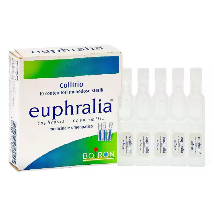 Solución Oftálmica Boiron Euphralia 20 Monodosis con Extracto de Caléndula para Adultos y Niños - 1