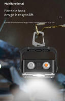 Lámpara De Camping LED COB Recargable Con Iluminación Continua Alta Brillo Exterior Portátil Magnética Emergencia Trabajo Luz De Fosa - details 19